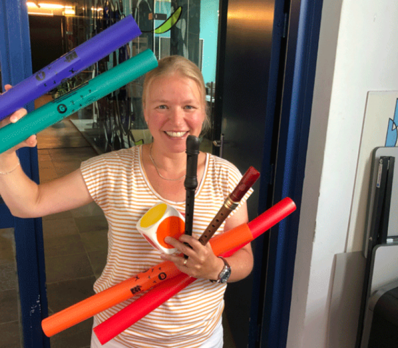 Op aanvraag - Werken met Boomwhackers